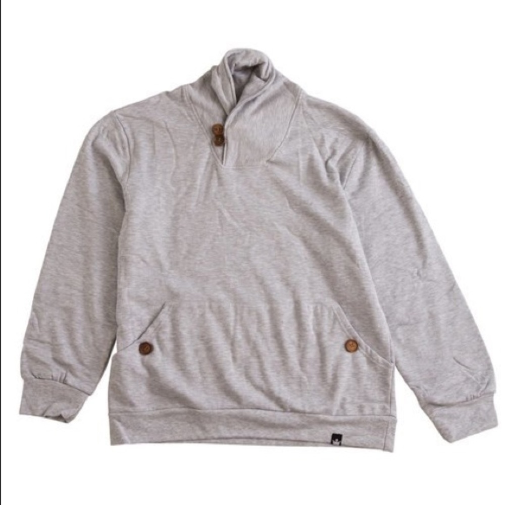 NWT gray cardigan pullover!